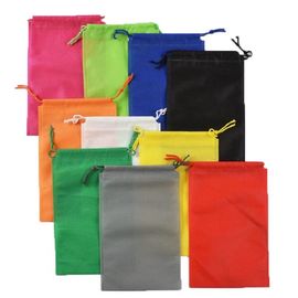Dicetak Tote Bags Tali Non Woven Reusable Ramah Lingkungan