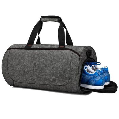 Unisex Nylon Athletic Duffle Bag OEM Dengan Kompartemen Sepatu