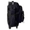 Desain Standar Tinggi Black Polyester Backpack / Travel Trolley Backpacks