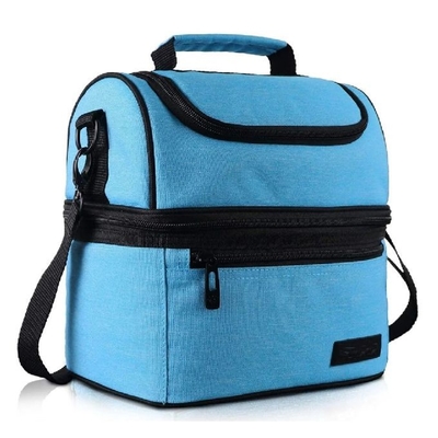 Polyester Isolated Lunch Bag Besar Cooler Tote Bag Waterproof