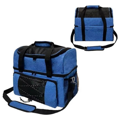 Tas Tote Olahraga Bowling Customized Tas Tote Bowling Aksesoris Ekstra Dua Bola Tas Tote Dengan Pemegang Bola Pad