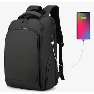 Fashion Bisnis Waterproof Laptop Bag Custom Multifungsi Outdoor Travel Backpack Dengan Usb