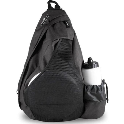 Bertahan Multi-Pocket Disc Golf Sling Bag Penyimpanan Untuk 12 Disk