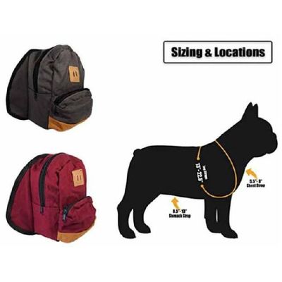 EN71 Ransel Harness Anjing Softback Untuk Berjalan Sehari-hari