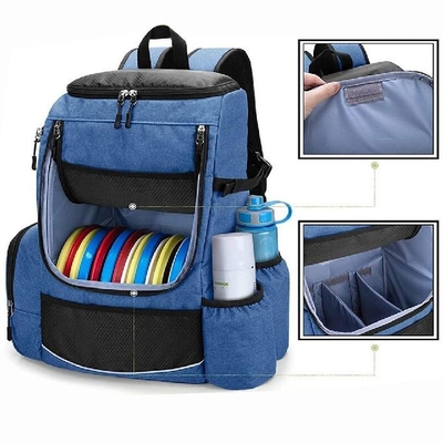 Tas Olahraga Outdoor Bergaya Unik Kapasitas Besar Ransel Golf Disc Tahan Air
