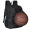 Kustom perjalanan tahan air usb rucksack outdoor olahraga sepak bola basket ransel