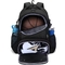 Tas Bola Basket Tahan Air khusus Tas ransel olahraga Dengan pemegang bola terpisah &amp; Kompartemen sepatu