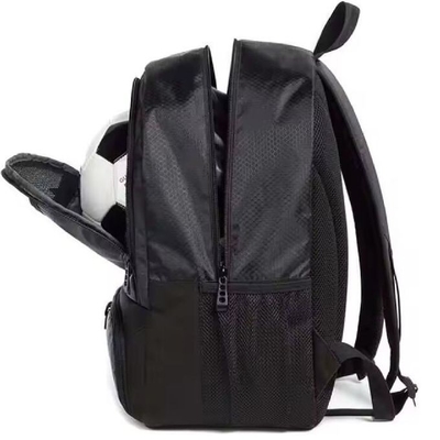 Tas ransel bola basket untuk anak laki-laki Gym olahraga Tas ransel sepak bola dengan kantong bola bolong