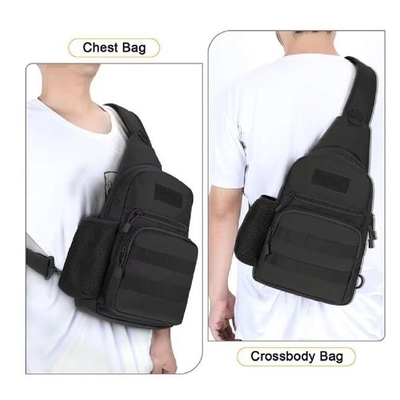 Outdoor Sport Travel Waterproof Oxford Sling Shoulder Bag Tas dada