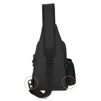 Outdoor Sport Travel Waterproof Oxford Sling Shoulder Bag Tas dada