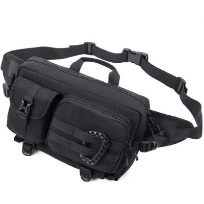 Pria Outdoor Crossbody Fanny Pack Serbaguna Hiking Dada Pinggang Tas Tas
