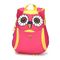 Tas Sekolah Multifungsi Owl Malam Dasar / Nylon Shoulder Bag Untuk Remaja