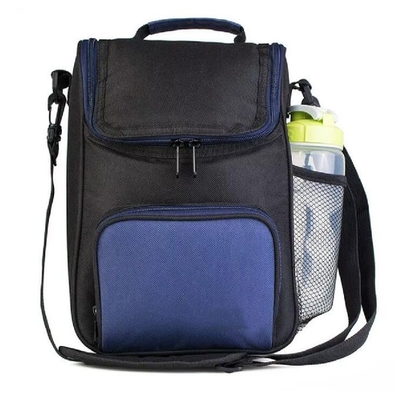 Thermal Food Cooler Insulated Polyester Crossbody Bag Makan siang