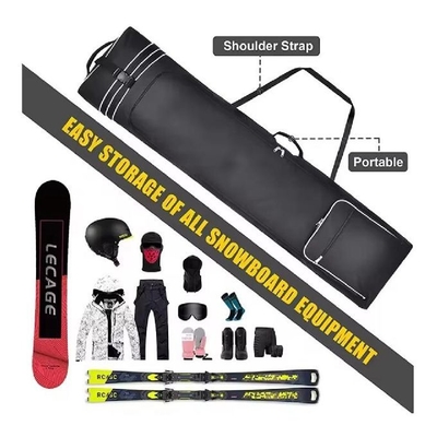 Waterproof Padded Snowboarding Travel Bag Tas Snowboard Lipat Dengan Roda