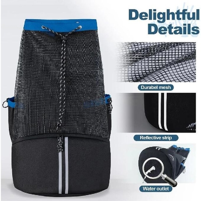 Mesh Beach Swimming Scuba Diving Bag Backpack Untuk Snorkeling Gear &amp; Peralatan
