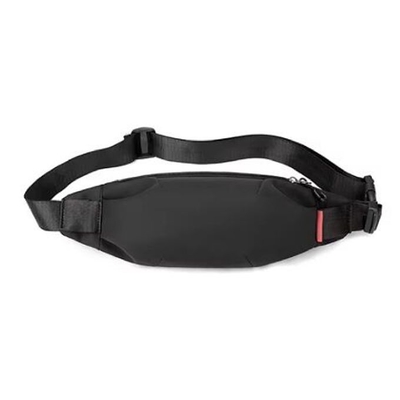 Unisex Bag Pinggang Nylon Ringan Crossbody Dada Waterproof Travel Portable Fanny Pack