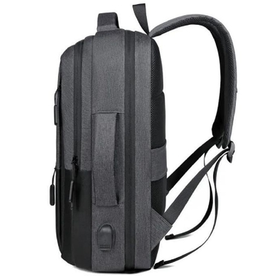 Tas ransel laptop bisnis yang ringan dan tahan air dengan port pengisian USB